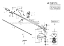 Page A Diagram and Parts List for TT-125  Weed Eater Trimmer